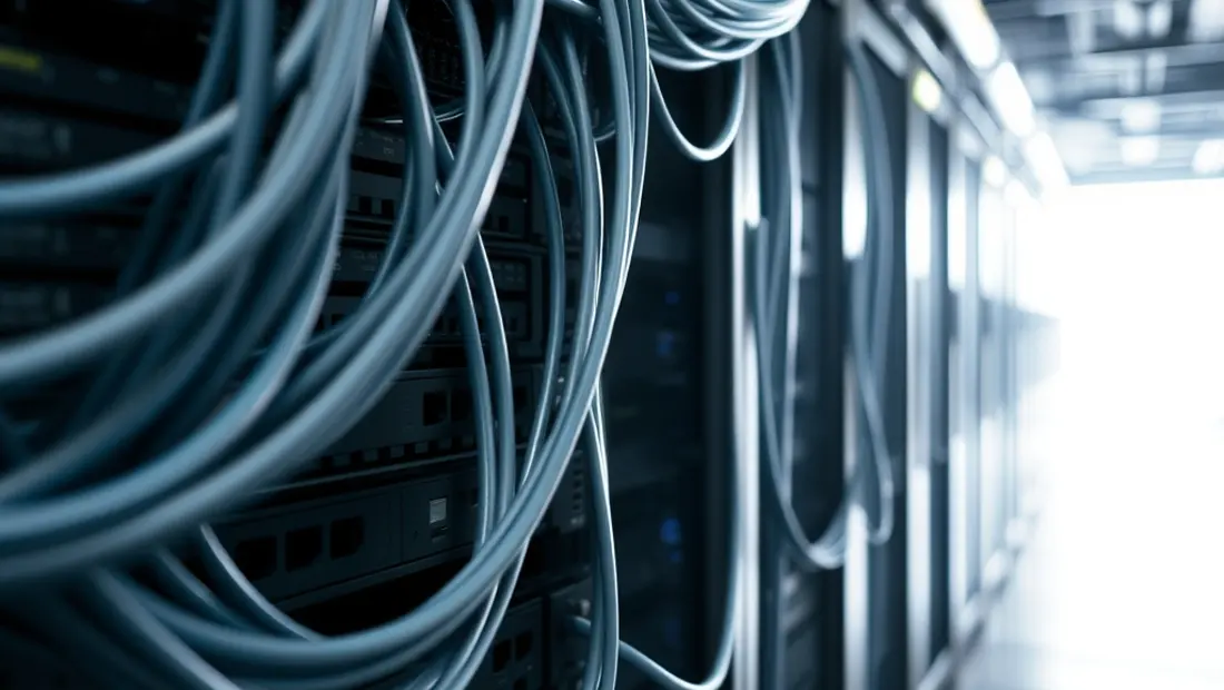 Serveurs informatiques dans un centre de données