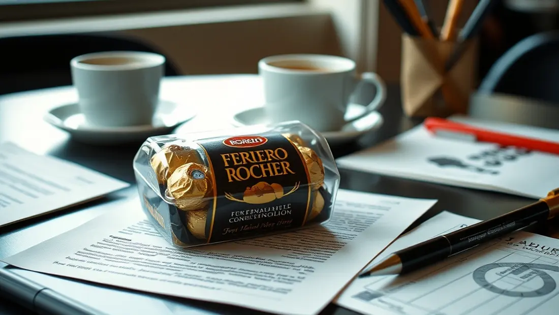 Un Ferrero Rocher en un entorno de concours