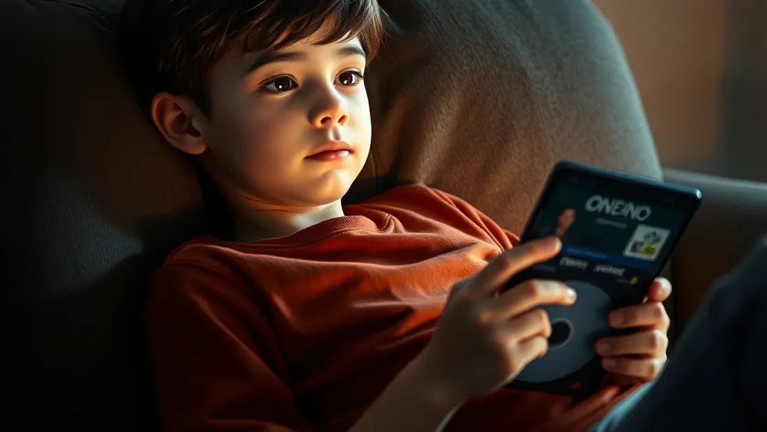 Joven con anime en DVD