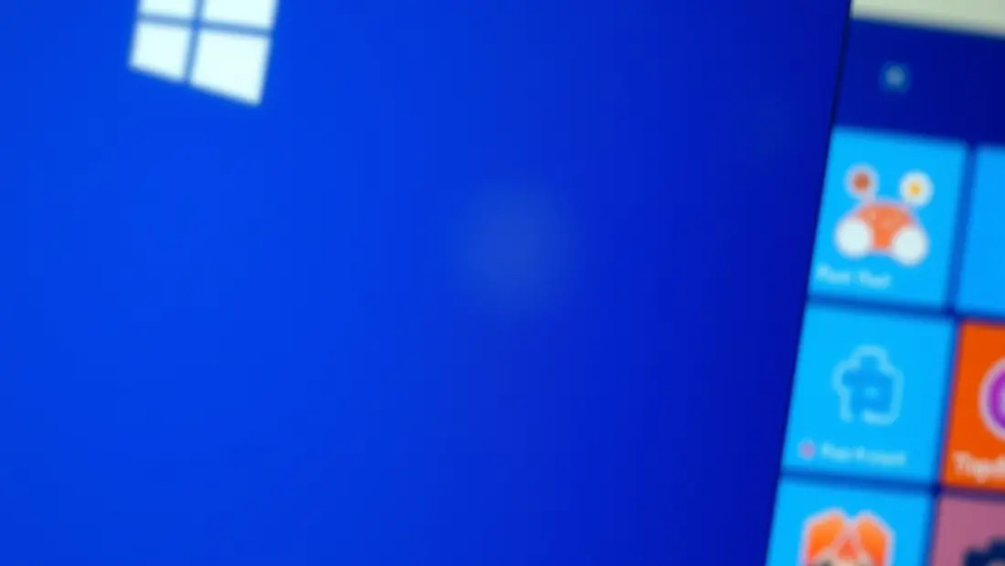 Barre des tâches de Windows avec icônes et boutons