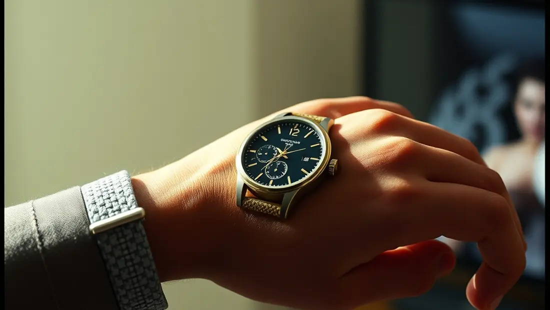 Un reloj de cine y una pantalla de cine