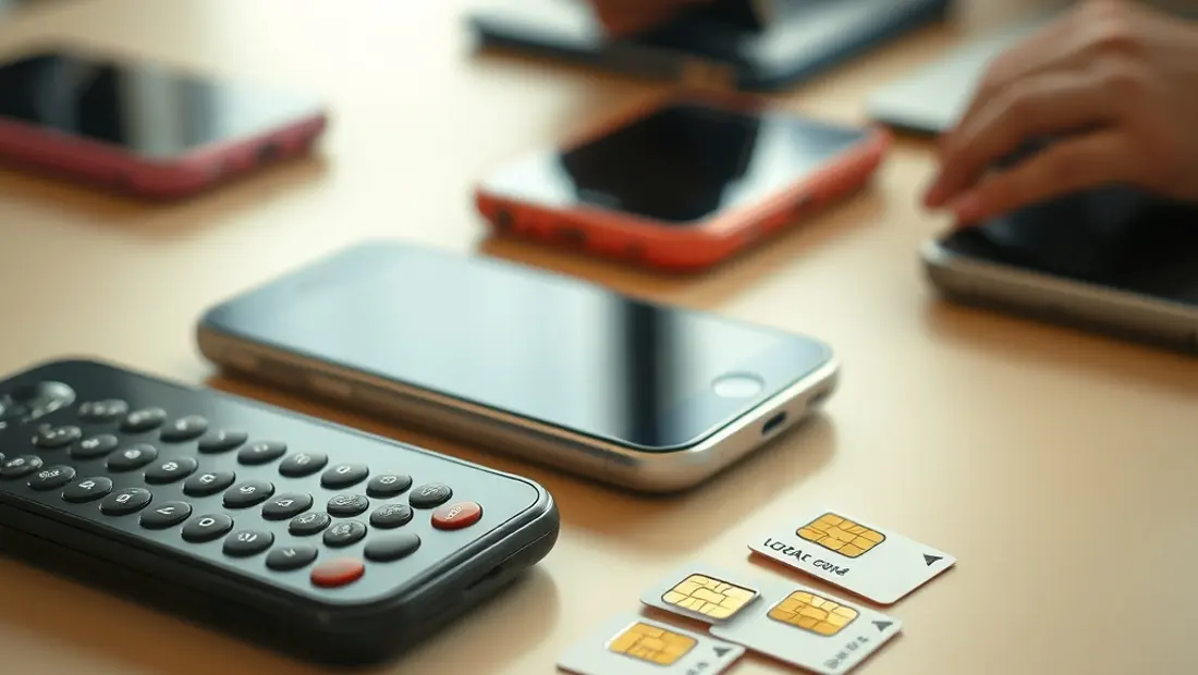 Teléfonos con SIM