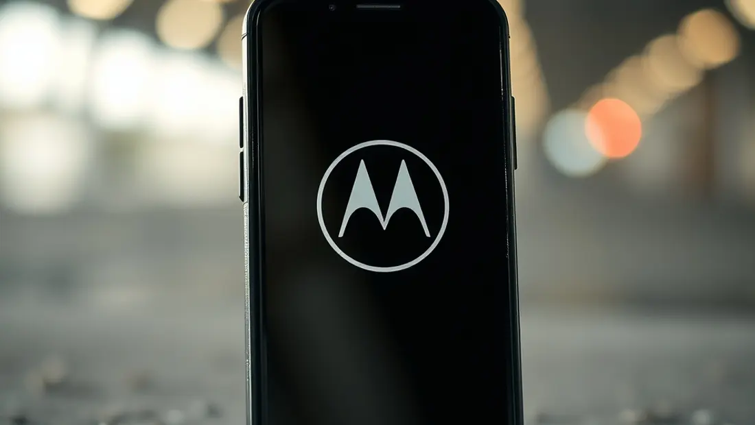 Un smartphone avec coque de protection