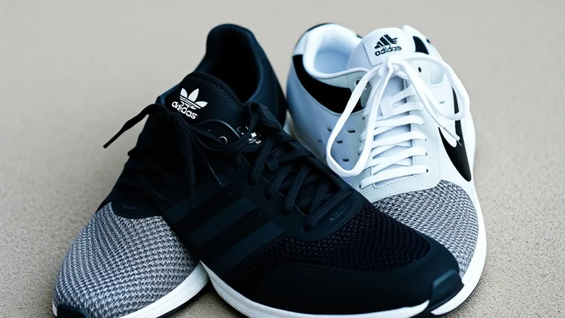 Zapatos deportivos de diferentes marcas.