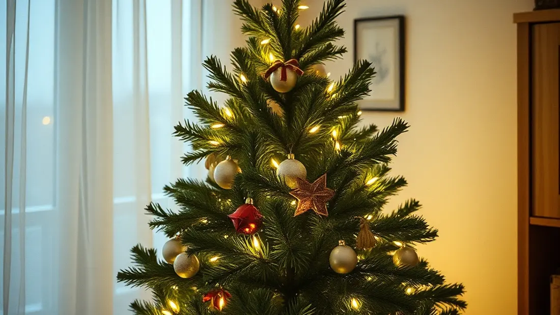 Arbol de Navidad brillante