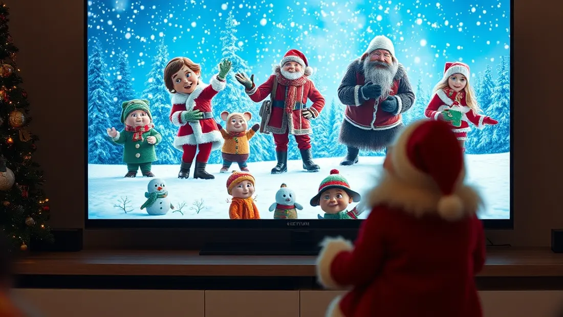 Películas navideñas en pantalla