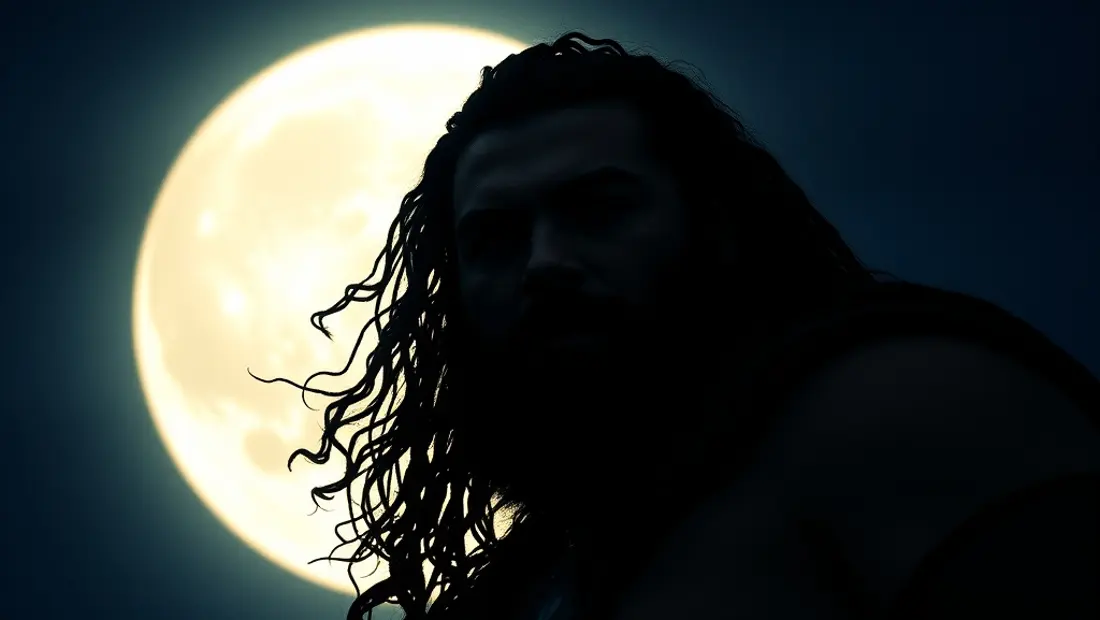 Jason Momoa como Lobo bajo la luna